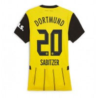 Dres Borussia Dortmund Marcel Sabitzer #20 Domaci za Žensko 2024-25 Kratak Rukav